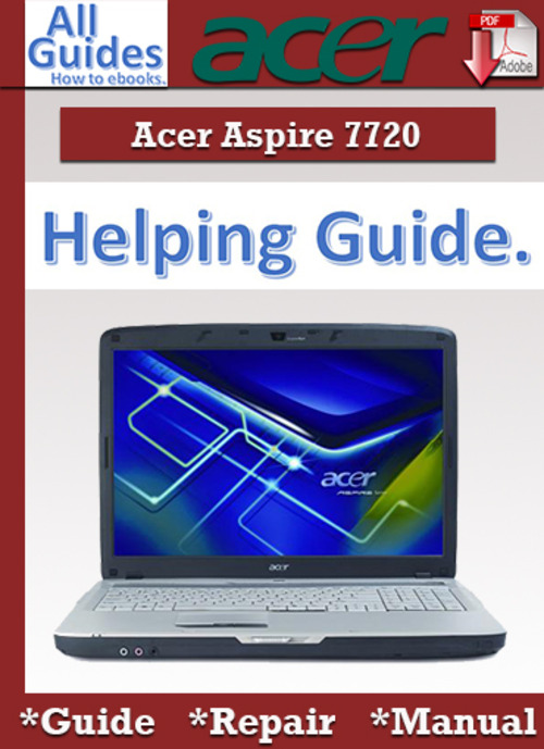 Product picture Acer Aspire 7720 Guide Repair Manual