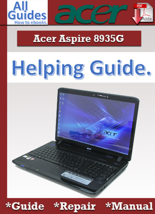 Product picture Acer Aspire 8935G Guide Repair Manual