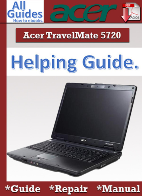 Product picture Acer TravelMate 5720 Guide Repair Manual