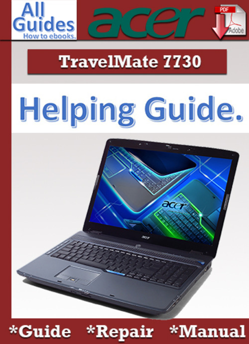 Product picture Acer TravelMate 7730 Guide Repair Manual